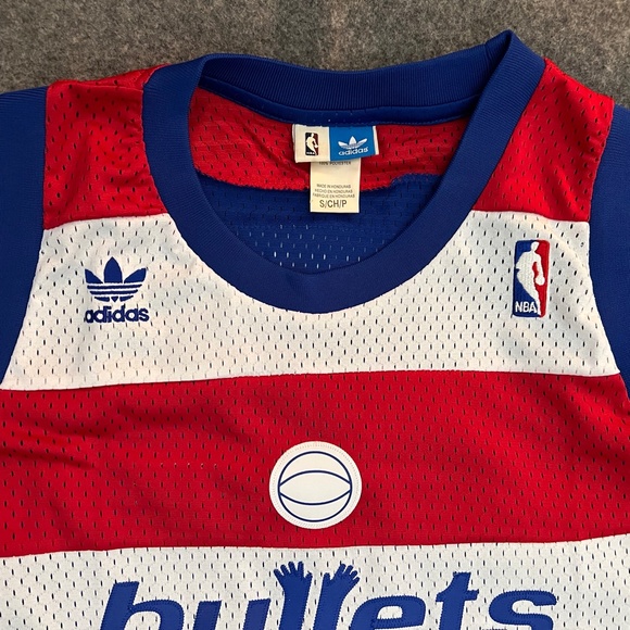 WES UNSELD Adidas Hardwood Classics 1977-78 Washington Bullets Swingman Jersey - Picture 5 of 9